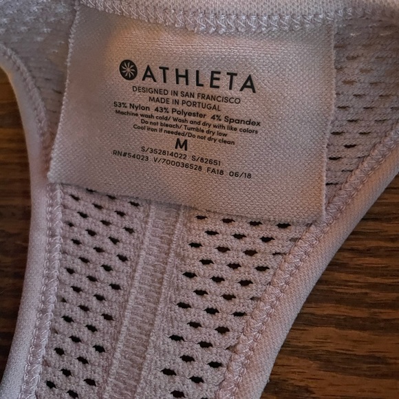 Athleta razorback tank top size medium - Picture 2 of 4